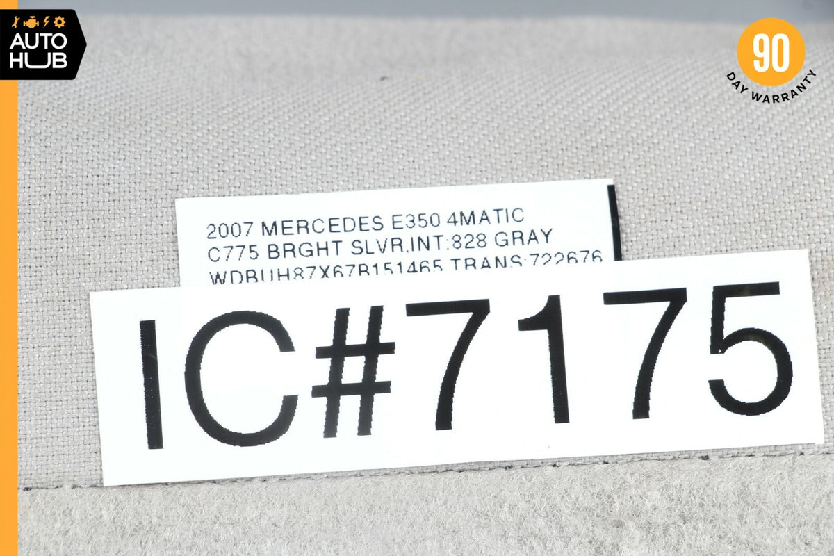 07-09 Mercedes W211 E350 E320 Front Right Lower Bottom Passenger Seat Cushion - photo 12