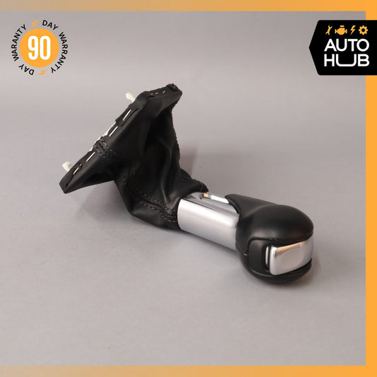 Porsche Macan 95B GTS A/T Shifter Shift Knob Boot Cover Black 95B713139B OEM 46k - photo 1