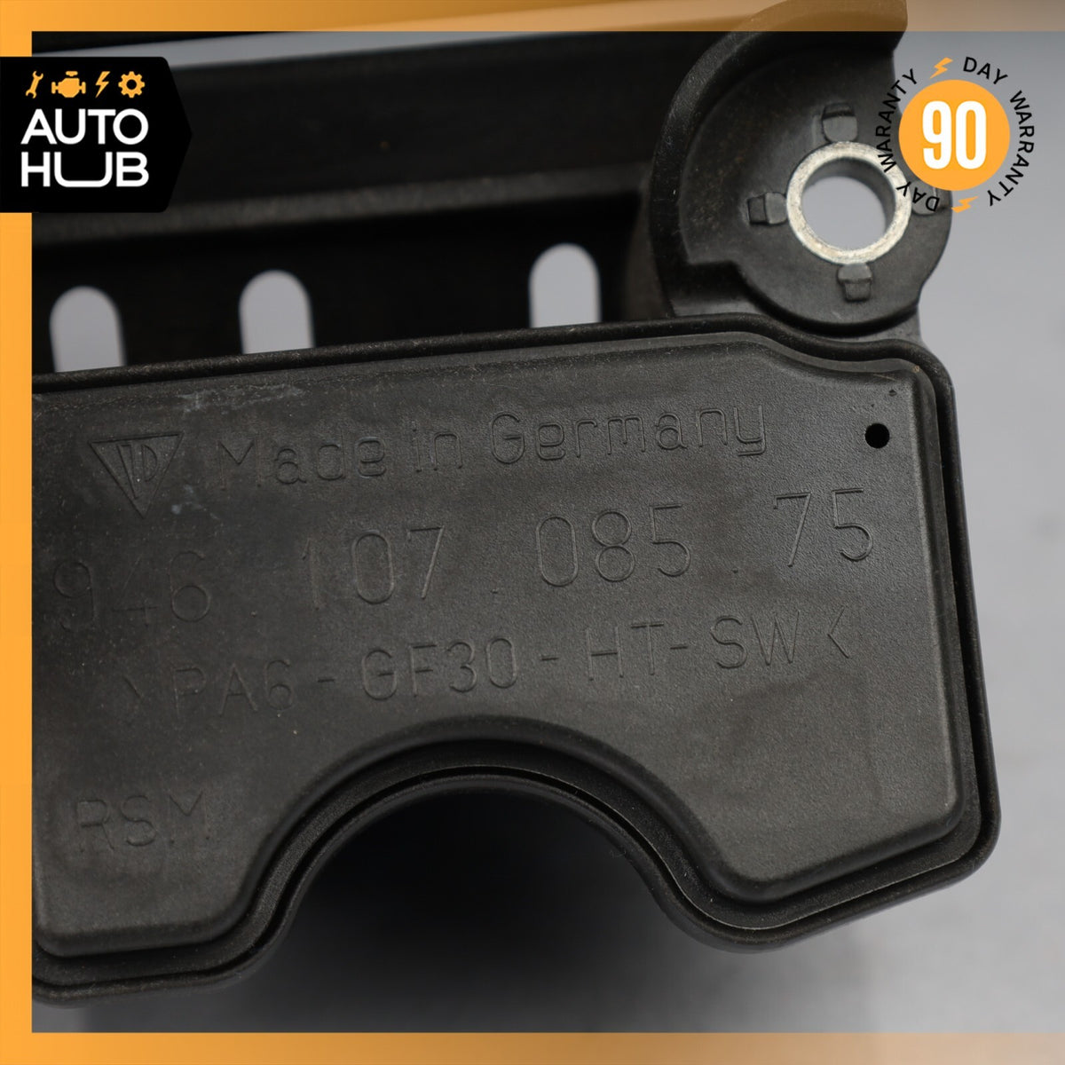 2015 Porsche Macan S 95B Engine Motor Oil Baffle 94610708575 OEM - photo 13
