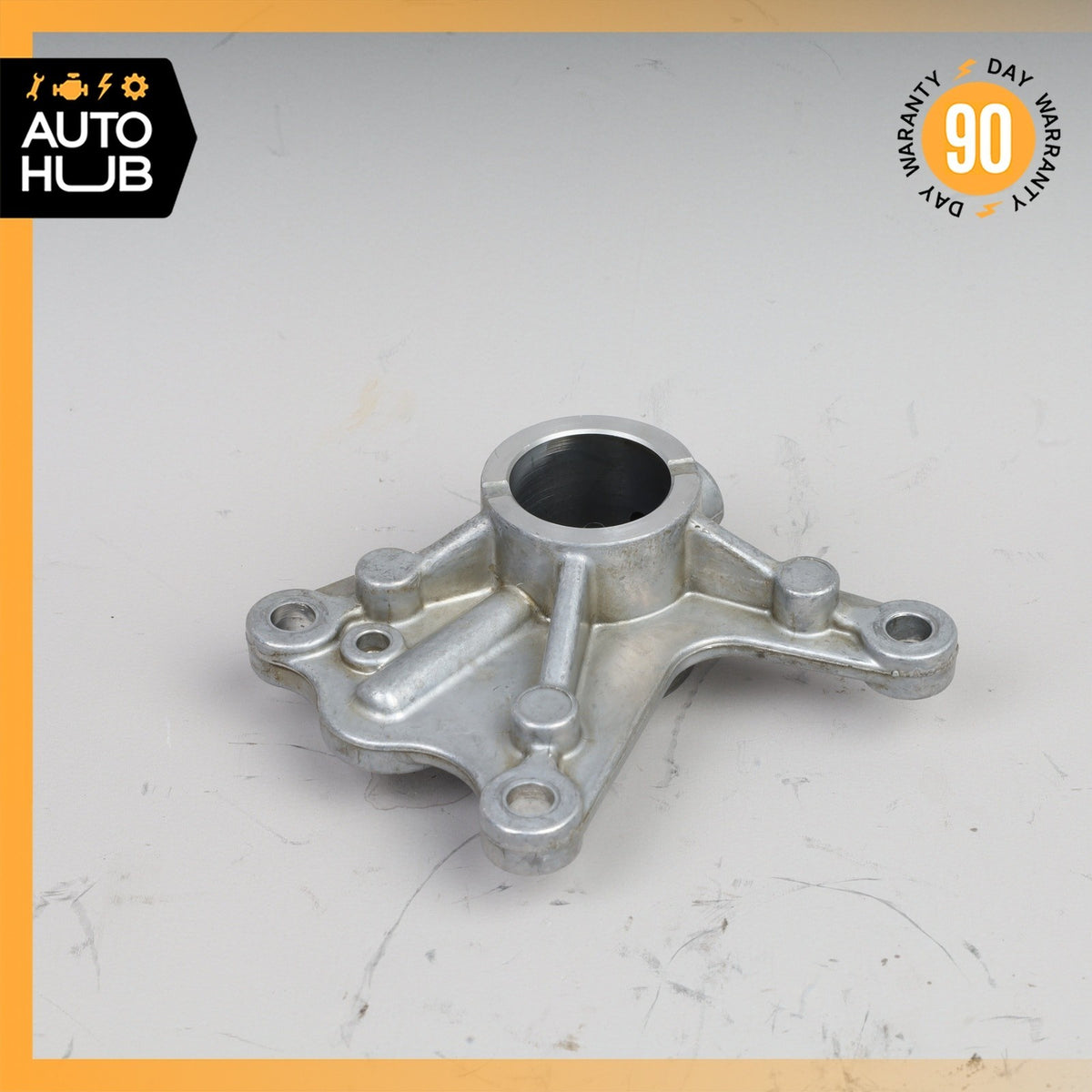 11-18 Porsche Cayenne 958 Hybrid Engine Oil Pump Sprocket Gear Plate Bracket OEM - photo 2