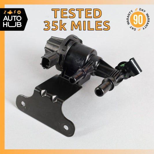 2014 Aston Martin DB9 Fuel Vapor Canister OBD Pump w/ Bracket OEM 35k - photo 1