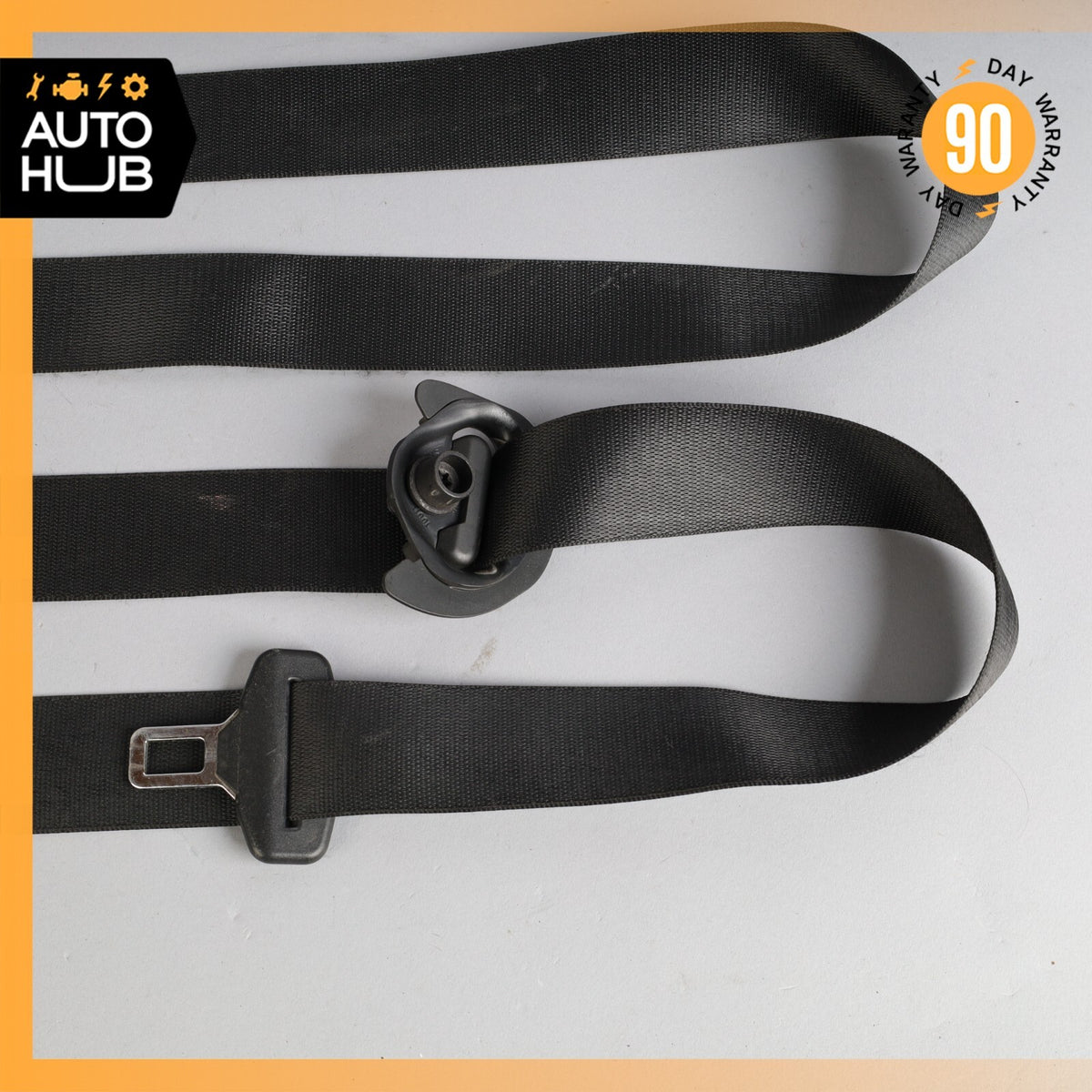 08-14 Mercedes W204 C300 C350 C63 AMG Front Right Passenger Seat Belt Black OEM - photo 4