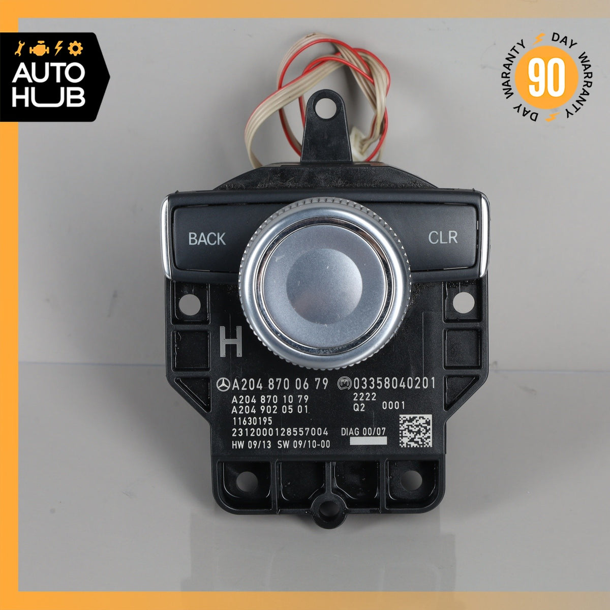 Mercedes W204 C63 AMG C350 Console Head Unit Controller Knob Multi Switch OEM - photo 2