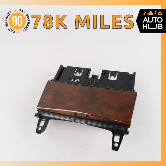 Mercedes W204 C250 E350 Center Console Ashtray Ash Tray Compartment Wood OEM - photo 1