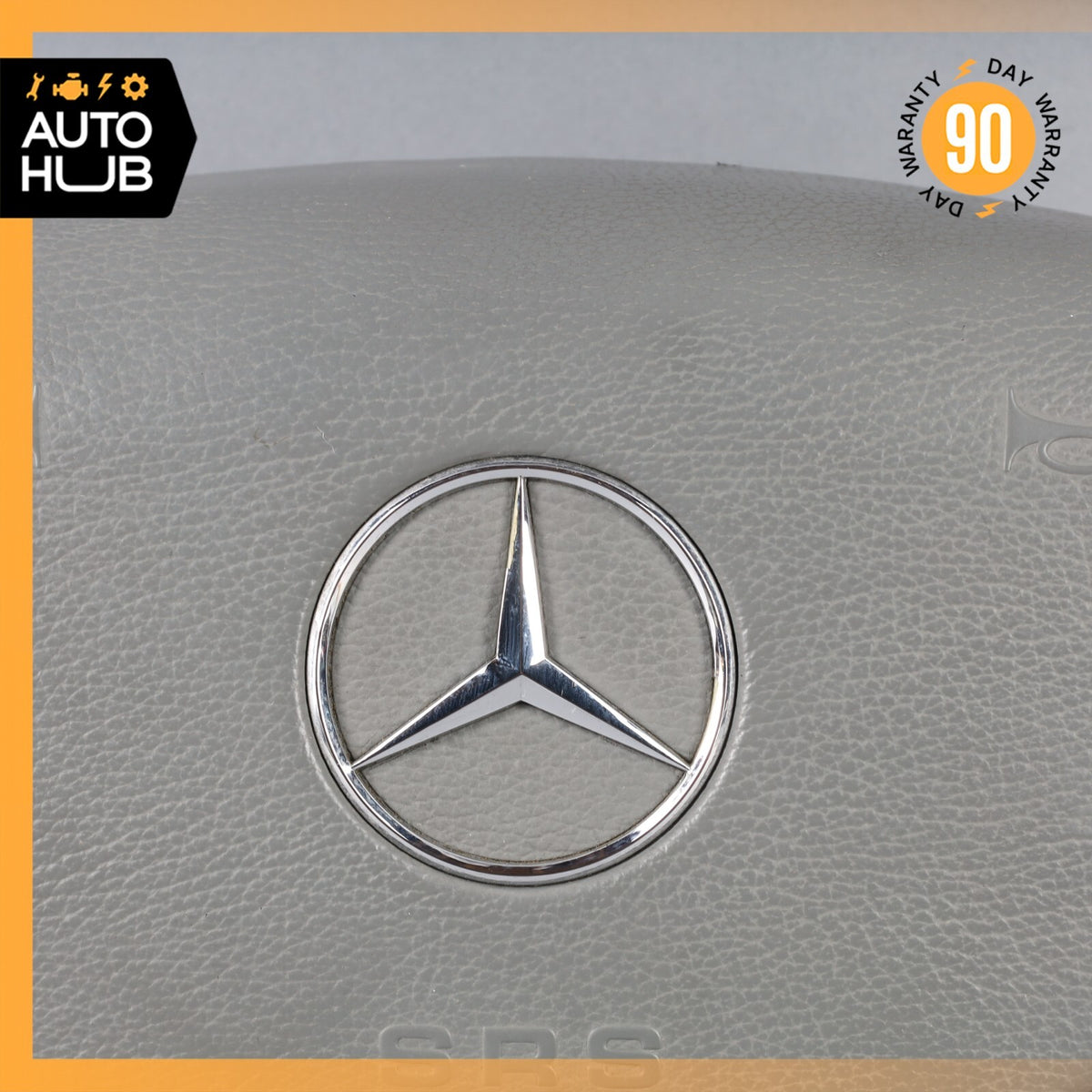 Mercedes R230 SL500 SL55 AMG CLK500 E350 Steering Wheel Airbag Air Bag Gray OEM - photo 3