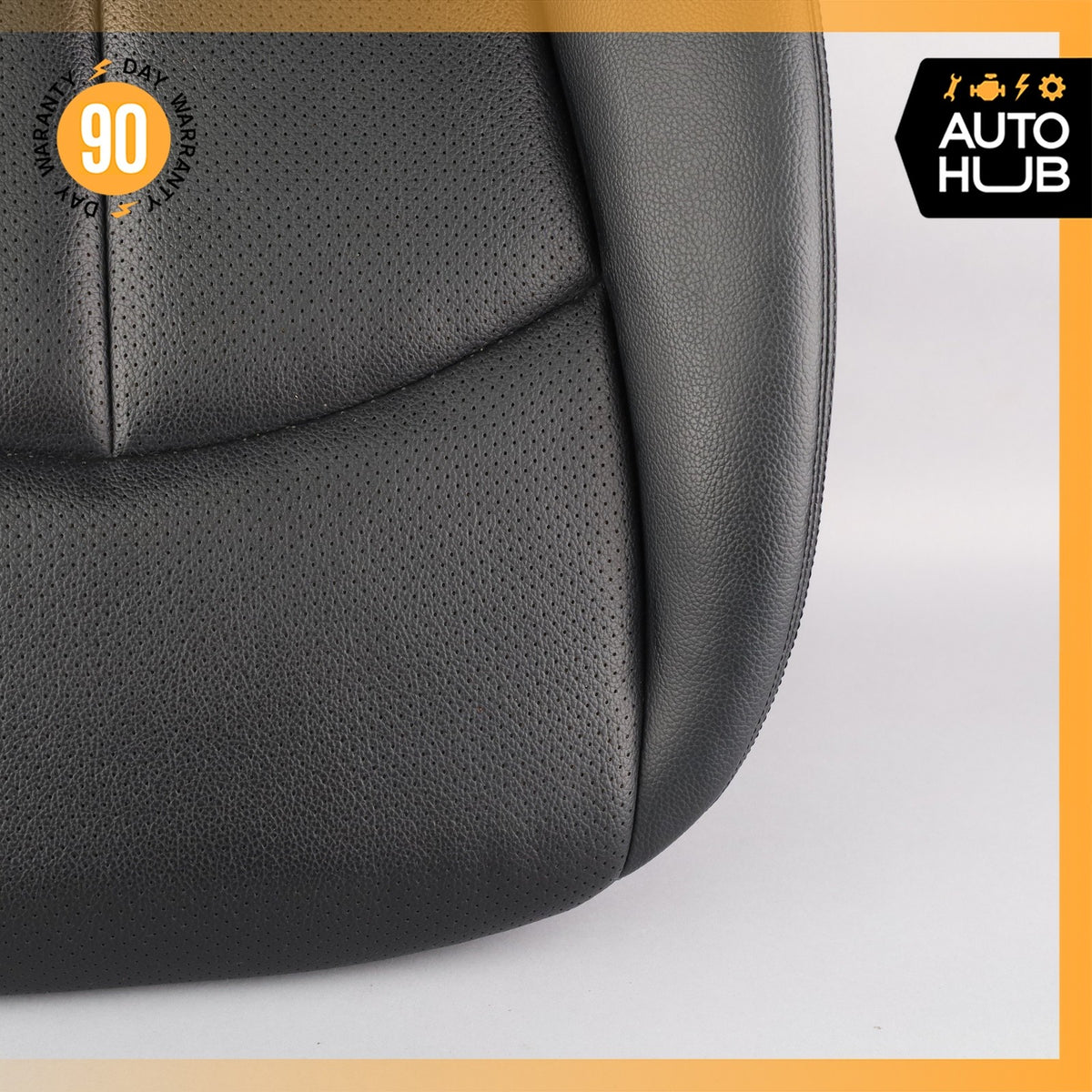 07-09 Mercedes W211 E320 E550 Front Right Bottom Lower Seat Cushion Black OEM - photo 4