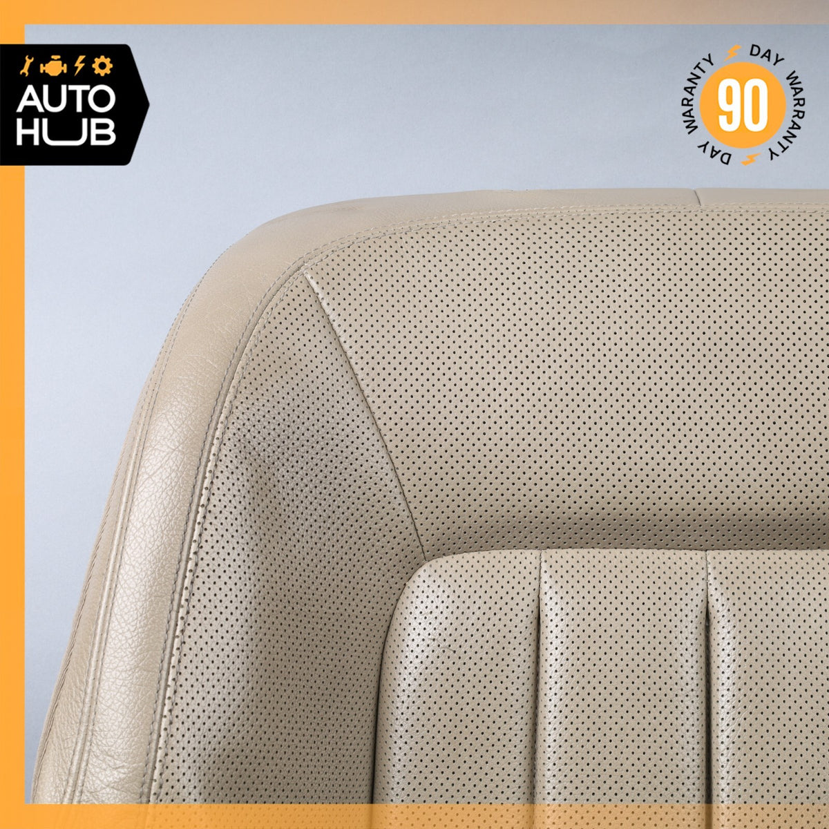 12-14 Mercedes W218 CLS550 Top Upper Seat Cushion Front Left Side Beige OEM - photo 2
