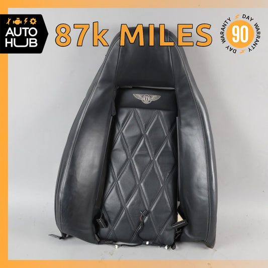 07-11 Bentley Continental GT GTC Front Right Side Top Upper Seat Cushion OEM 87k - photo 1