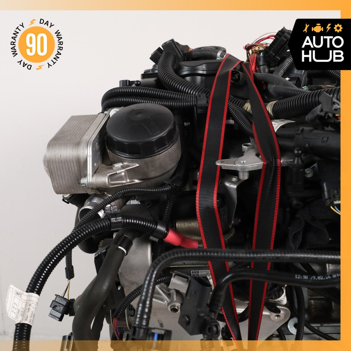 12-18 BMW F15 X5 40e 228i 528i AWD 2.0L N20 Engine Motor Assembly w/ Turbo OEM - photo 12