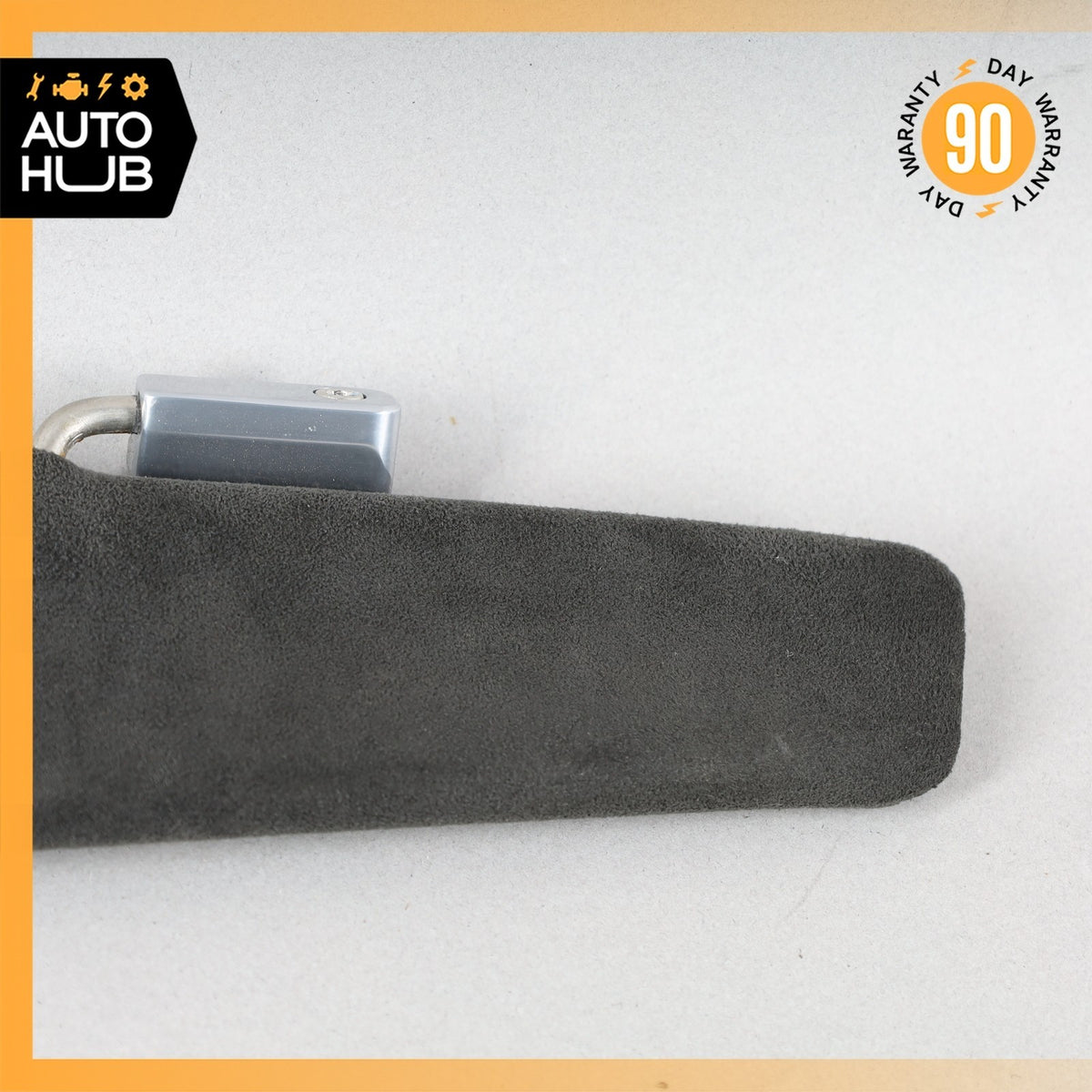 05-07 Aston Martin DB9 Right Side Sunvisor Sun Visor Suede OEM 34k - photo 6