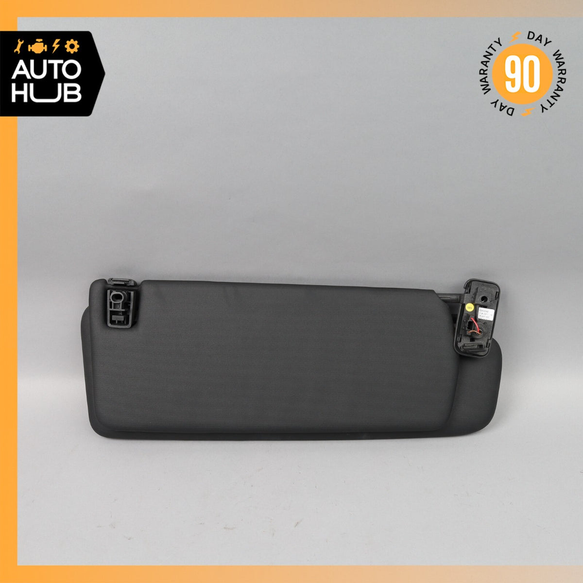 11-14 Porsche Cayenne 958 Hybrid S Sun Visor Sunvisor Front Right Side Black OEM - photo 1