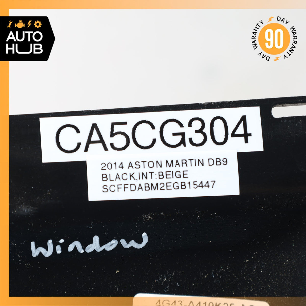 Aston Martin DB9 Rear Left Side Pillar Cover Panel 4G43A410K25AG OEM - photo 13