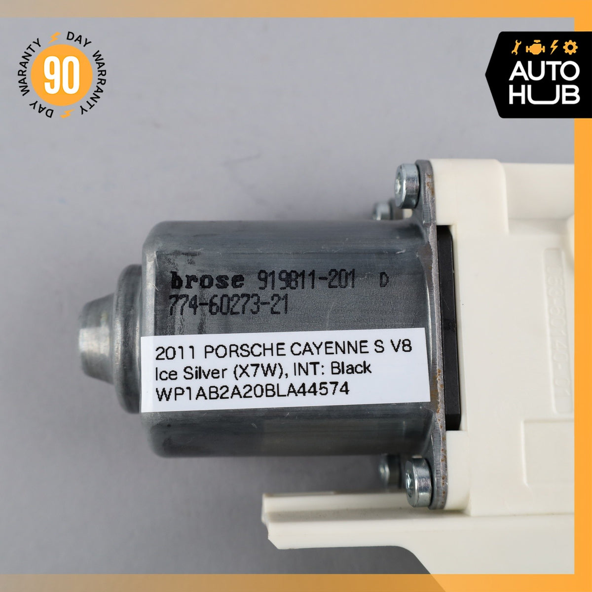11-18 Porsche Cayenne 958 Rear Left Door Window Regulator Motor 8K0959812A OEM - photo 10