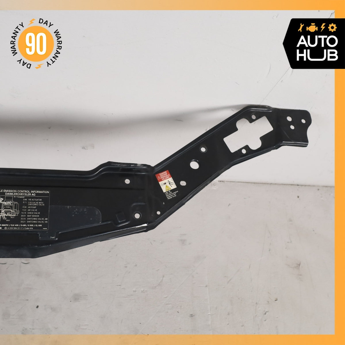 00-06 Mercedes W215 CL500 CL55 AMG Upper Radiator Support Bracket OEM - photo 5