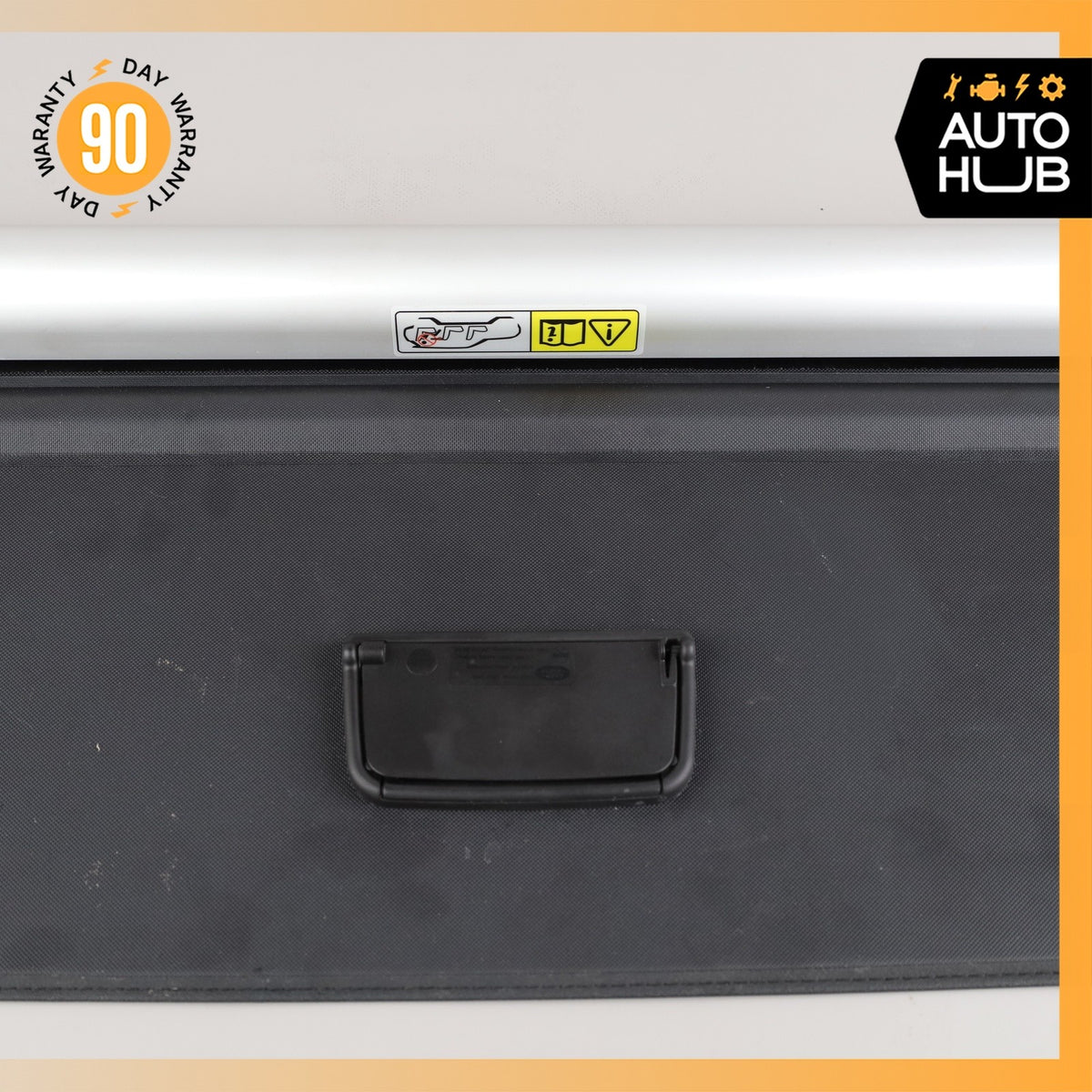 14-22 LR Range Rover Sport L494 Trunk Cargo Roller Parcel Shelf Panel Black OEM - photo 11