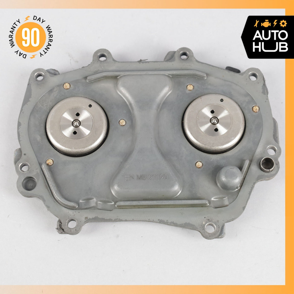 Mercedes W207 E350 S550 Front Left or Right Engine Timing Chain Cover Plate OEM - photo 2