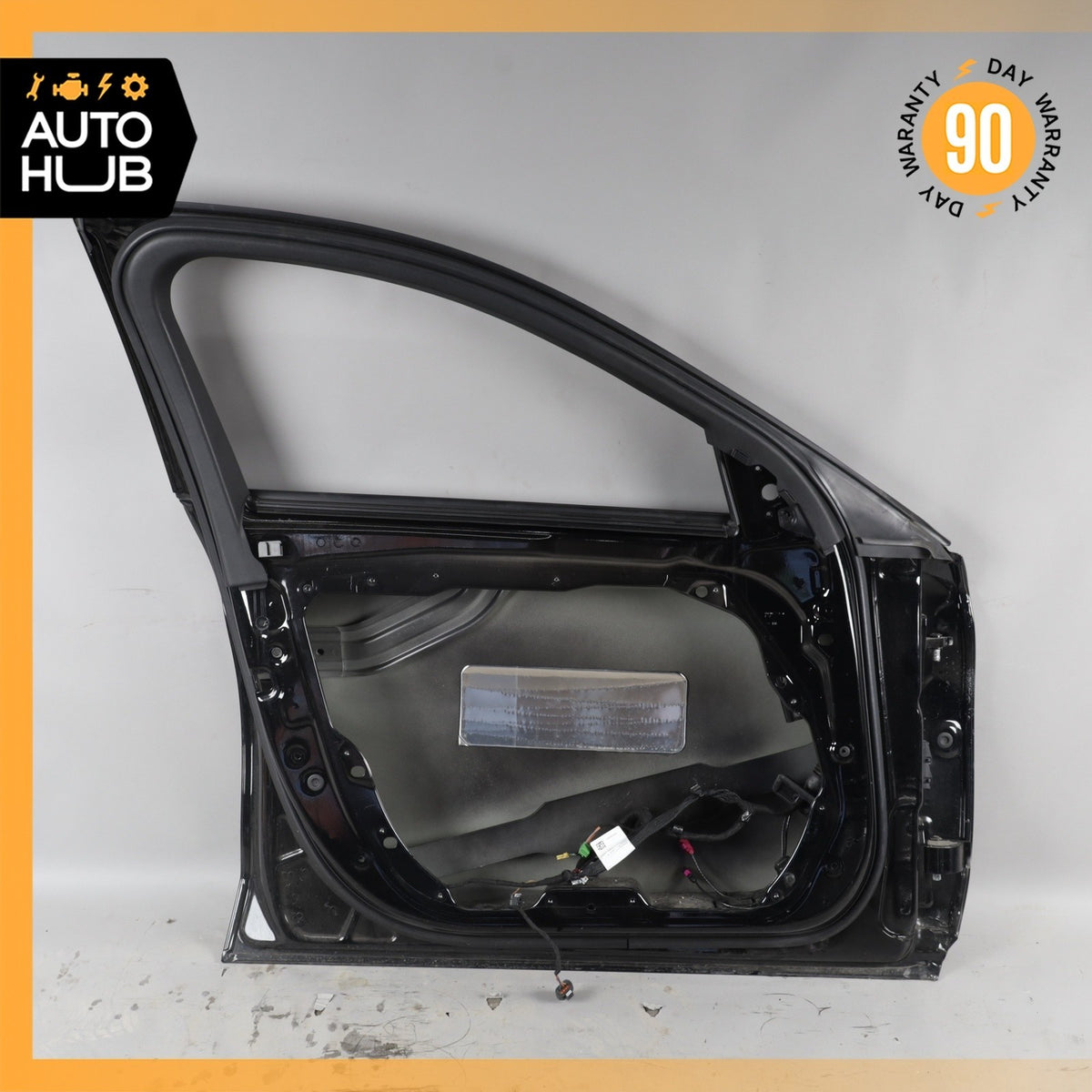 15-21 Mercedes W205 C300 C350e C400 C450 AMG Left Side Door Shell Black OEM 74k - photo 17