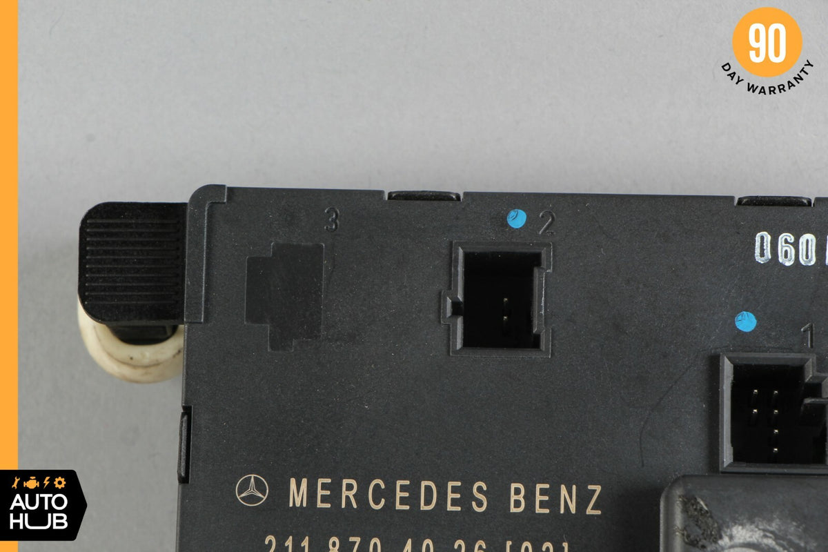 07-09 Mercedes W211 E350 E320 E550 Rear Left Door Control Module 2118704026 OEM - photo 3