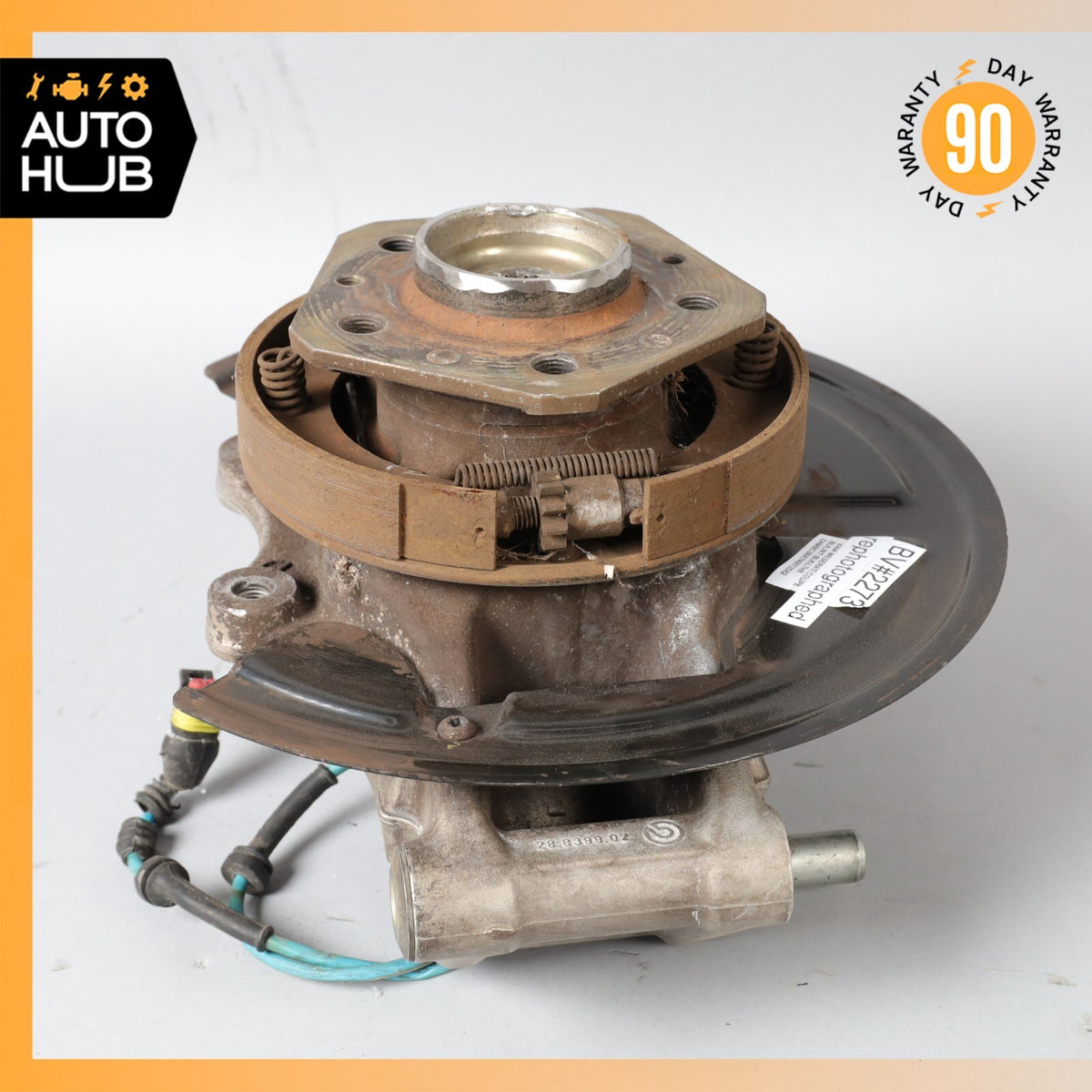 02-04 Maserati Coupe 4200 Rear Right Side Spindle Knuckle Hub OEM - photo 5