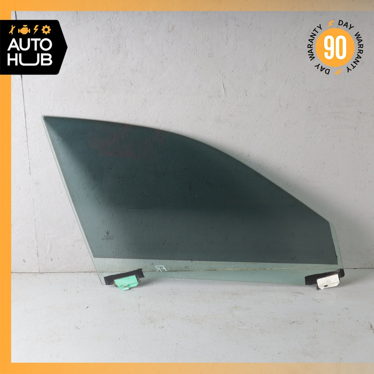 03-13 Maserati Quattroporte M139 Front Right Side Door Window Glass OEM 84k - photo 2