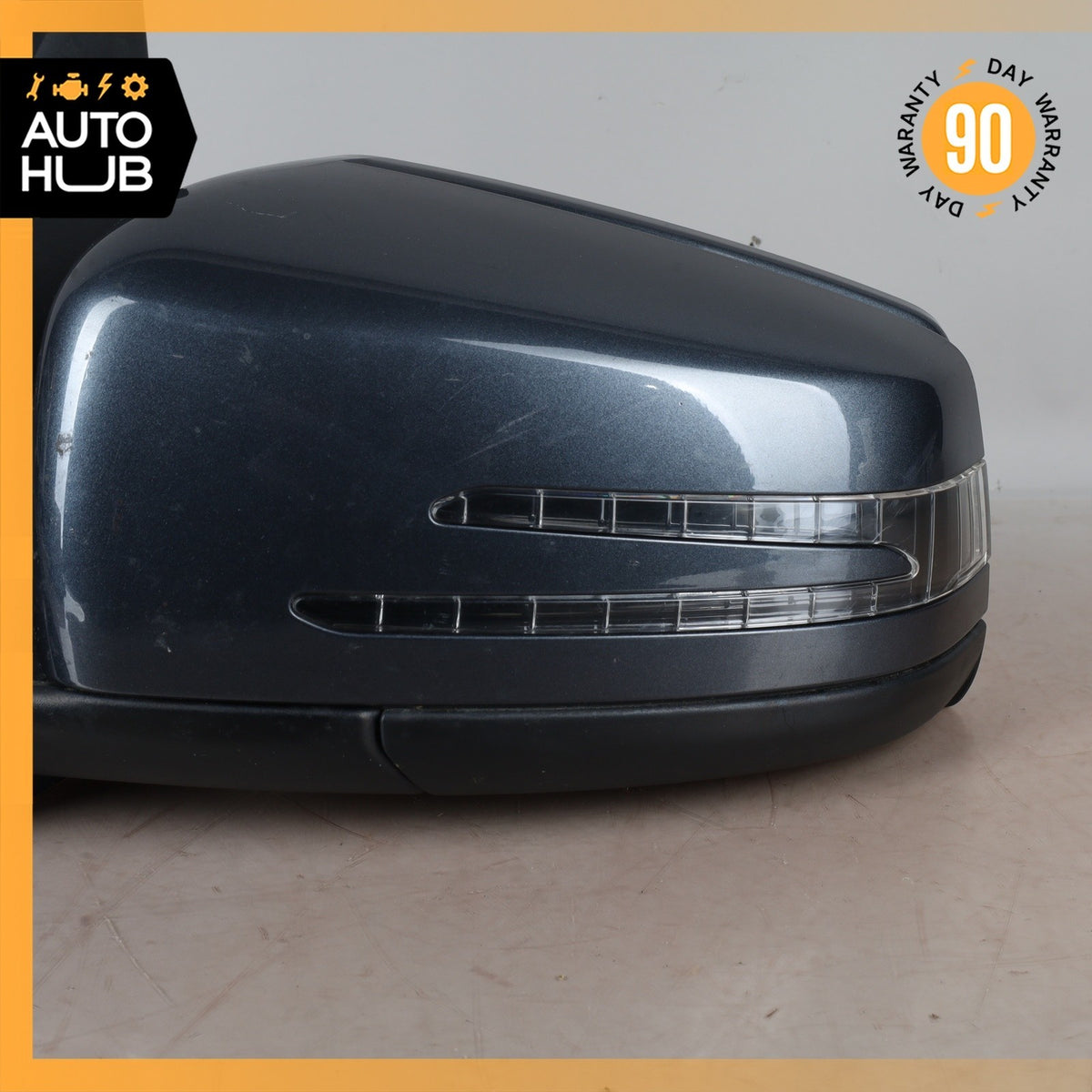 13-15 Mercedes X204 GLK350 GLK250 Left Rear View Door Mirror w/ Blind Spot OEM - photo 7