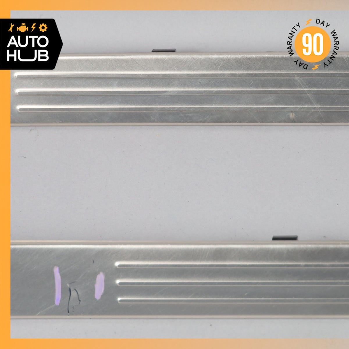 03-12 Bentley Continental GT GTC Left & Right Side Door Step Sill Sills OEM - photo 5