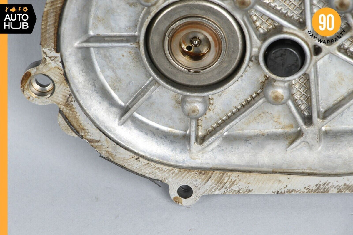 Mercedes W221 S550 E350 Front Left Side Engine Timing Chain Cover Plate OEM - photo 9