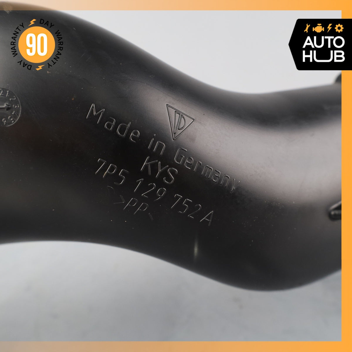 Porsche Cayenne 958 Engine Filter Box Air Intake Hose Right 7P5129752A OEM - photo 9