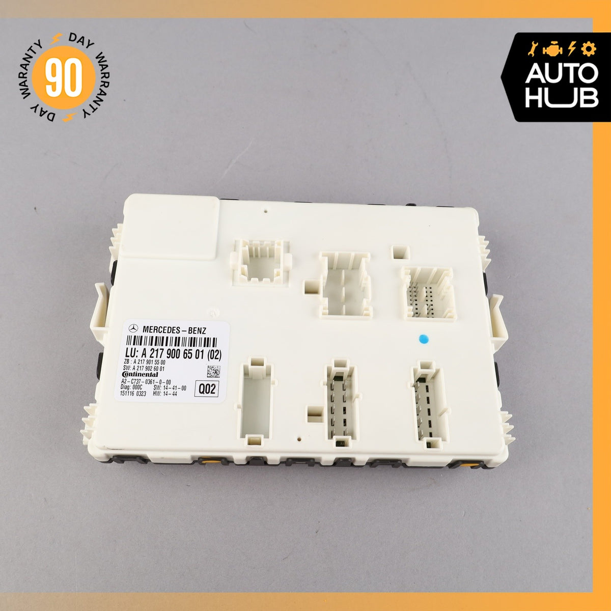 Mercedes W217 S550 Coupe Rear Window Regulator Control Module OEM 74k - photo 7