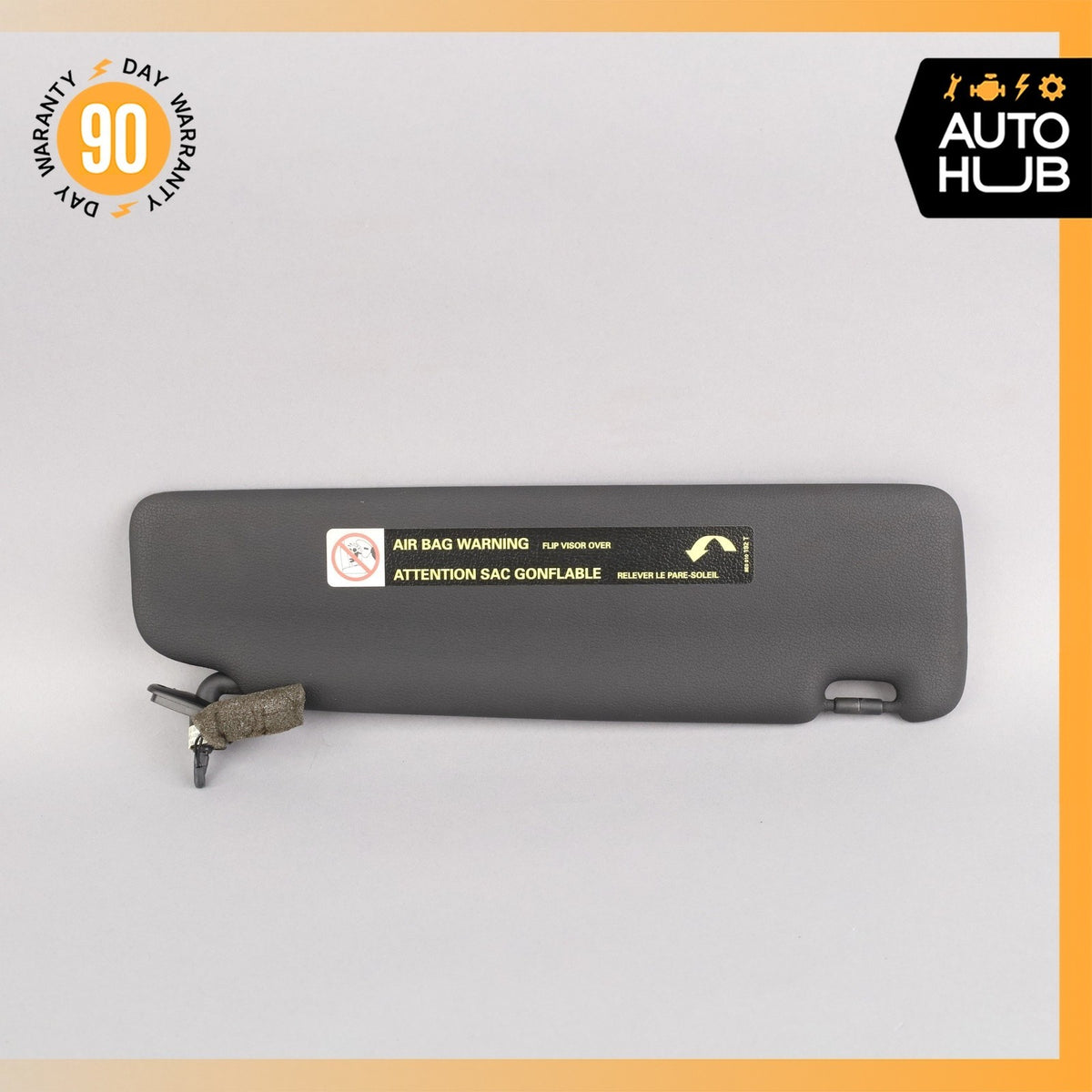 Audi B8 A5 S5 Convertible Left Side Sunvisor Sun Visor Black OEM - photo 2