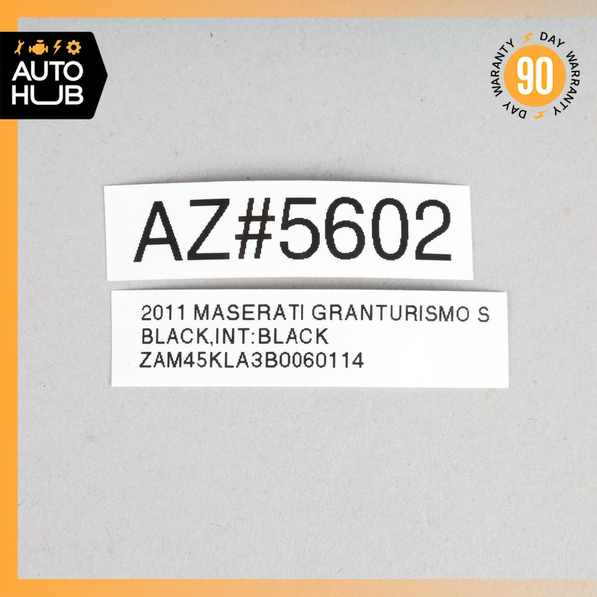 08-14 Maserati Granturismo M145 Front Impact Crash Sensor 201232 OEM - photo 5