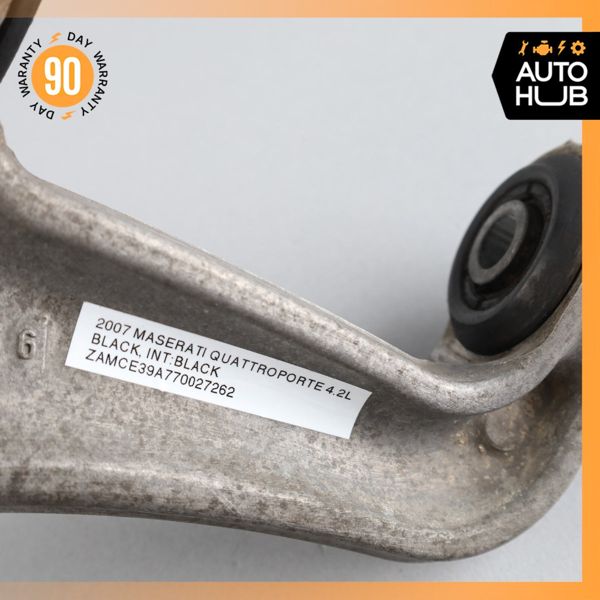 03-10 Maserati Quattroporte M139 Rear Left Side Top Upper Control Arm OEM 51k - photo 14