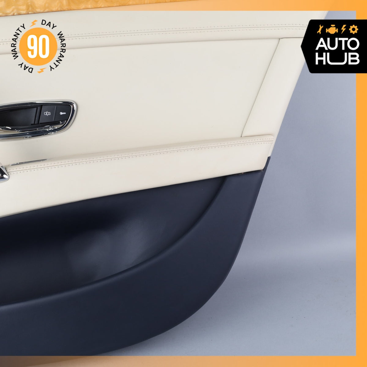 14-18 Bentley Flying Spur Rear Right Passenger Side Interior Door Panel OEM 44k - photo 8