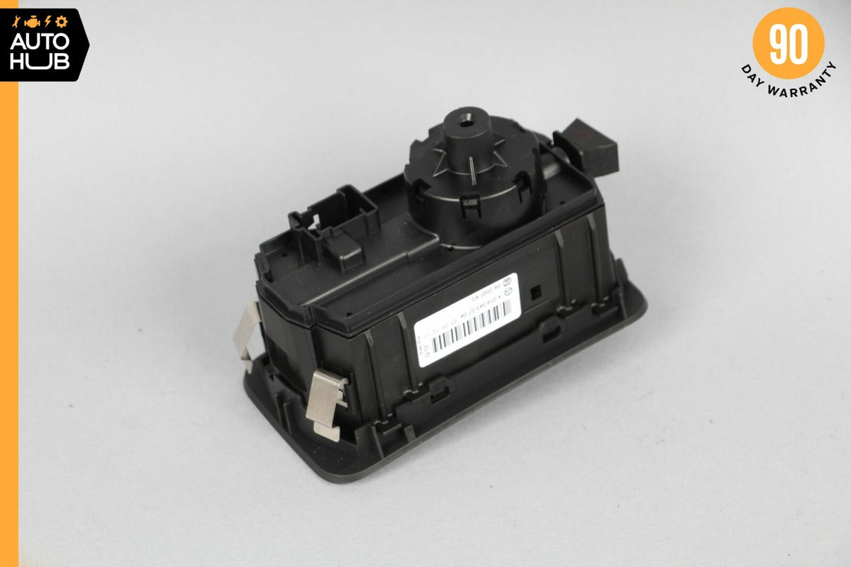 06-11 Mercedes W219 CLS550 CLS55 AMG Headlight Control Switch Black OEM - photo 4