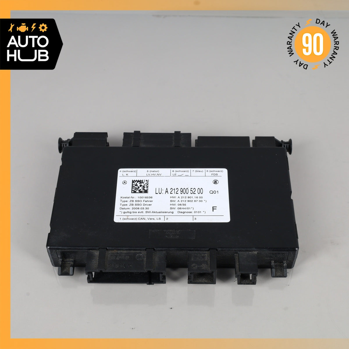 08-18 Mercedes W207 E550 CLS63 SLK250 Seat Control Module Front Left Side OEM - photo 3