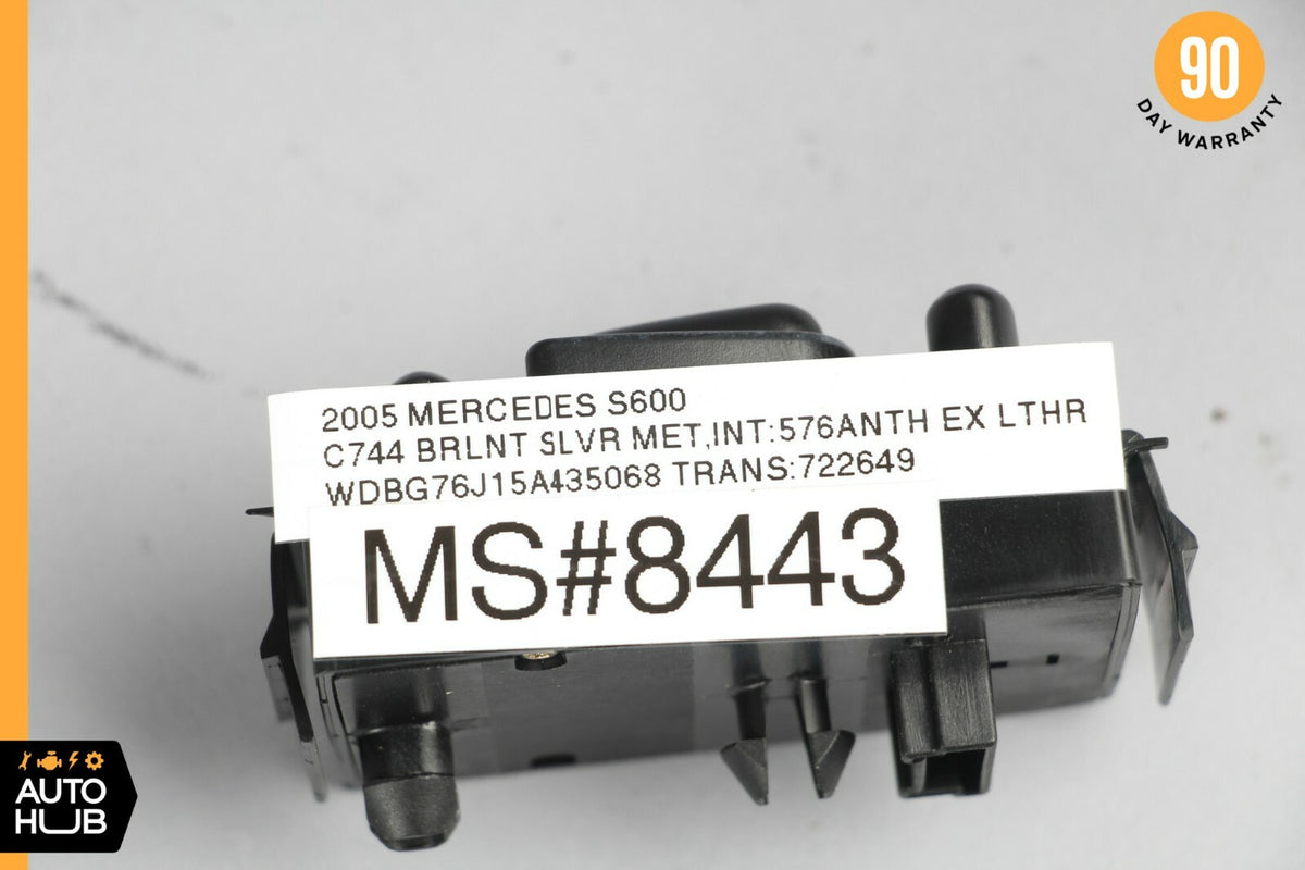 00-06 Mercede W220 S600 S500 AMG Side Rear View Mirror Adjust Switch Button OEM - photo 8