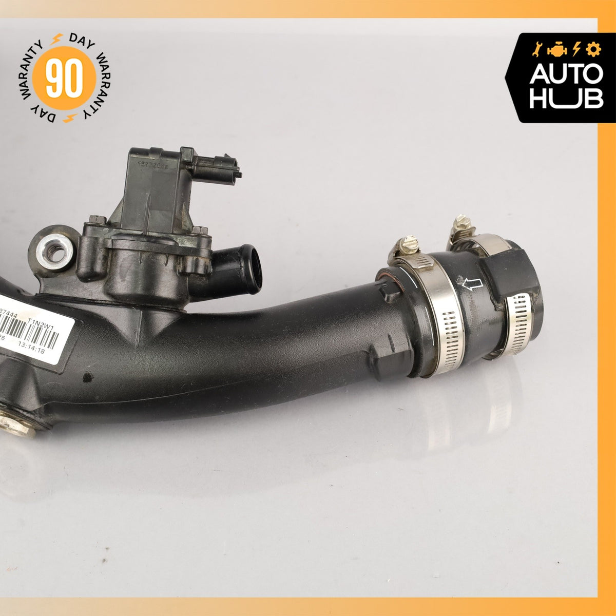 17-26 Alfa Romeo 949 Stelvio Engine Motor Intercooler Hose Pipe OEM 50k - photo 4
