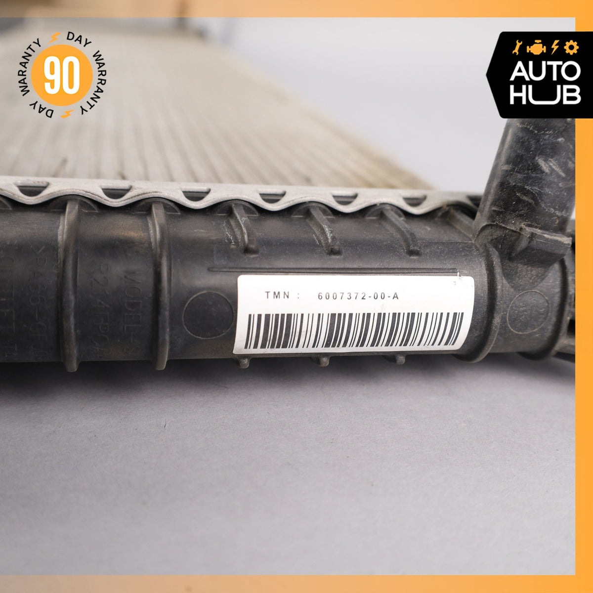 12-15 Tesla Model S Front Engine Center Cooler Radiator Cooling 600737200A OEM - photo 14