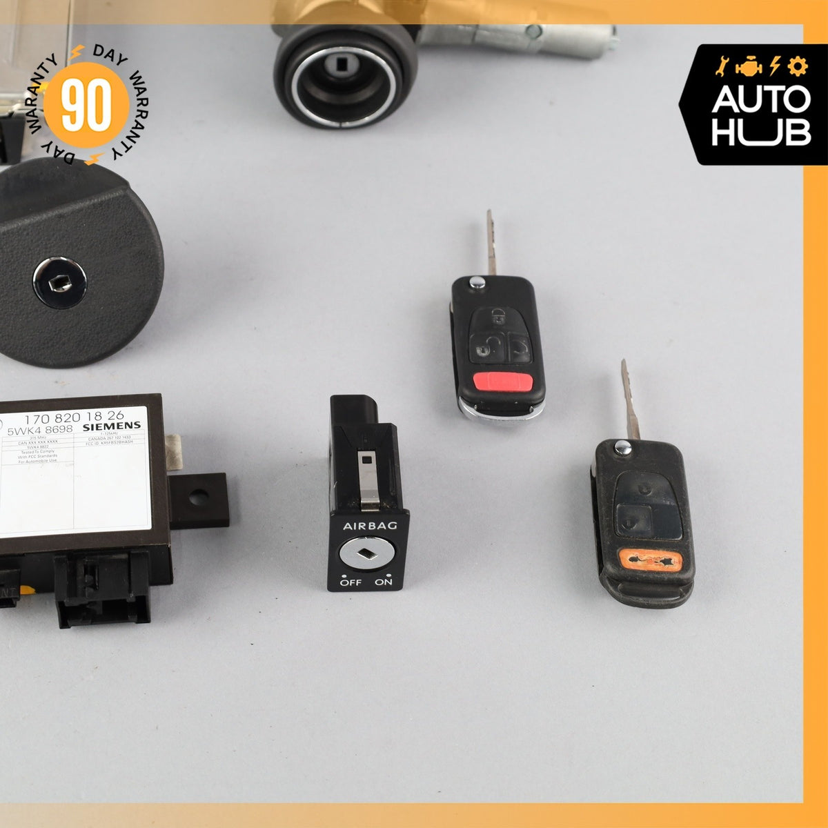 04-08 Chrysler Crossfire 3.2L V6 N/A Steering Ignition Switch Door Lock ECU OEM - photo 5
