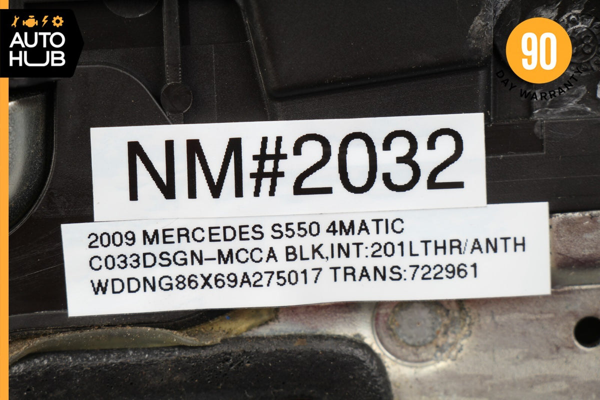 Mercedes W221 S550 S63 Front Left Side Door Lock Latch Actuator Keyless Go OEM - photo 12