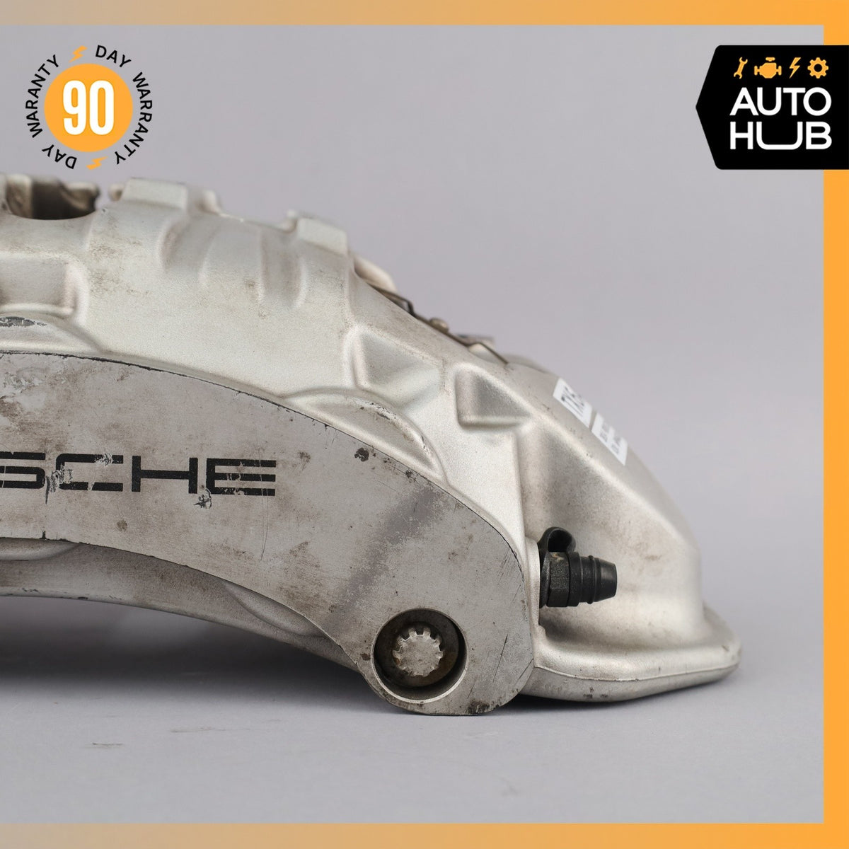 10-23 Porsche Panamera Cayenne Macan Front Brake Calipers Set 7PP615123 OEM - photo 5