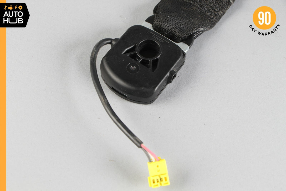 07-10 Mercedes W216 CL550 CL63 AMG Front Right Passenger Seat Belt Black OEM - photo 9