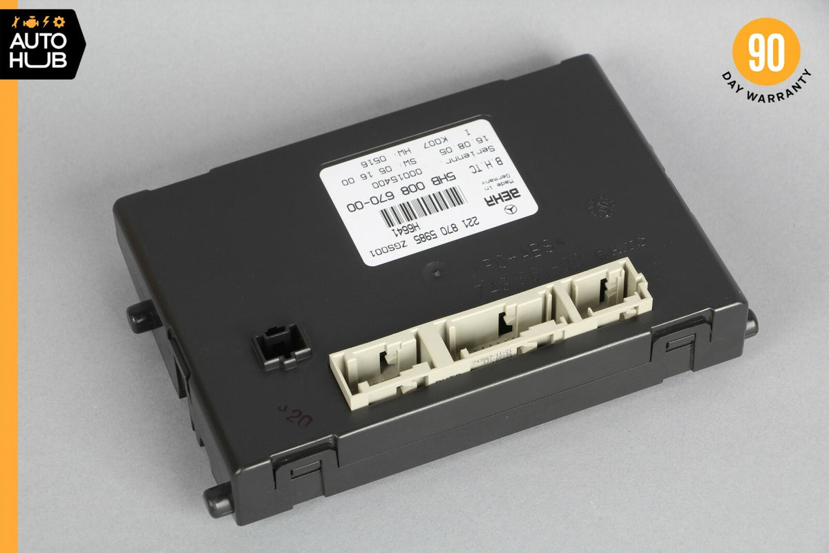 07-09 Mercedes W221 S550 S63 AC A/C Air Heater Blower Climate Control Module OEM - photo 2