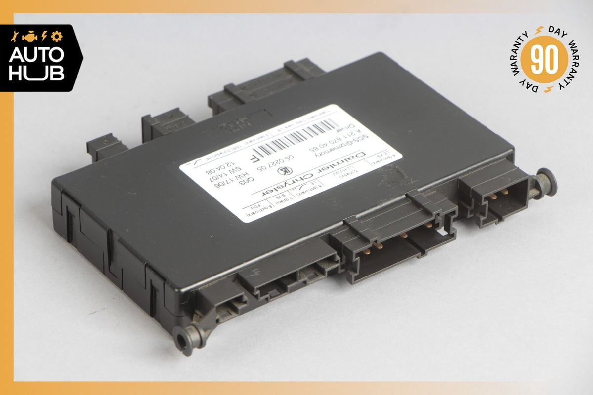 03-12 Mercedes W164 ML550 R350 CLS550 SLK350 Seat Control Module Left Side OEM - photo 5