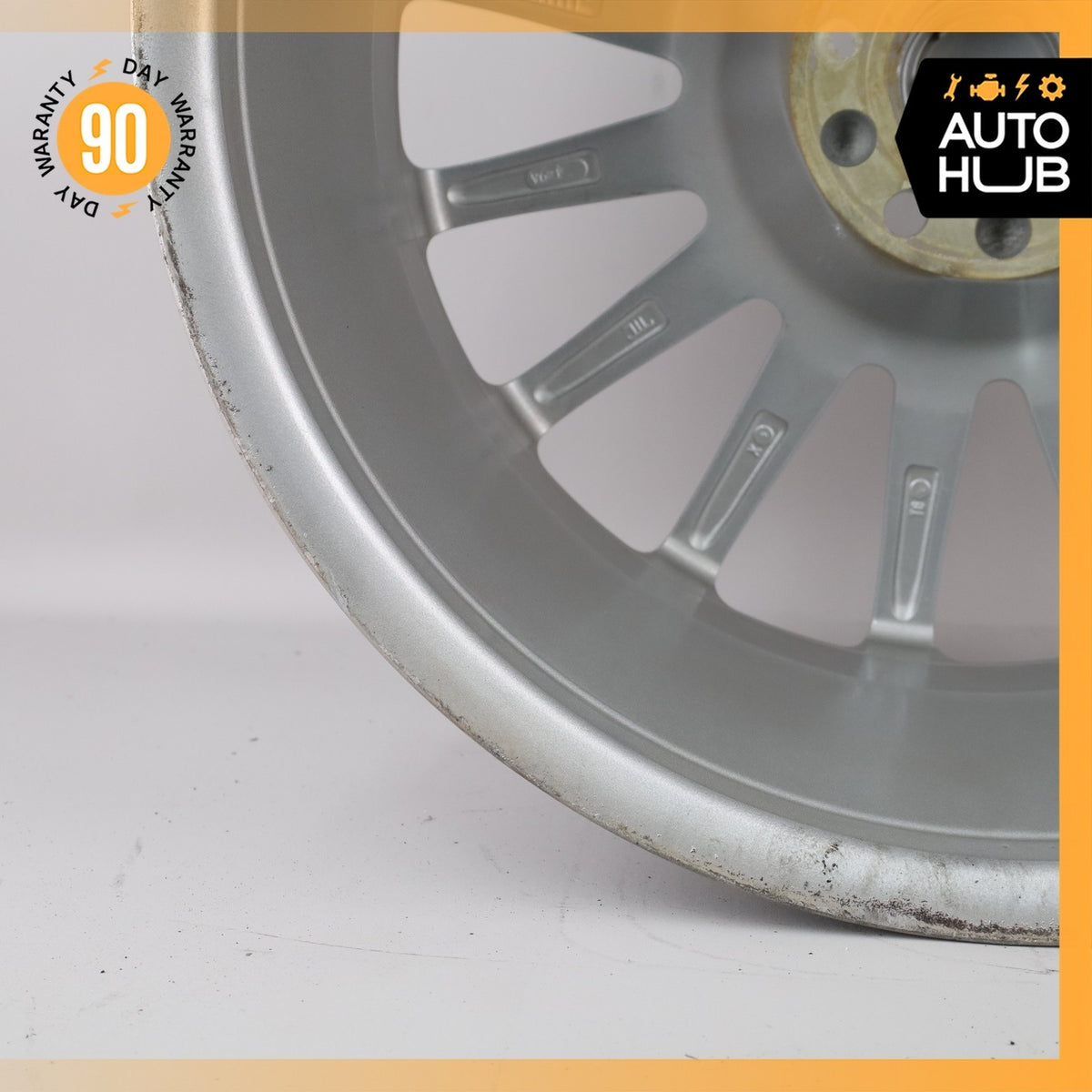 Aston Martin DB9 8.5 x 19 19" Front Wheel Rim Silver 4G431007FA OEM - photo 10