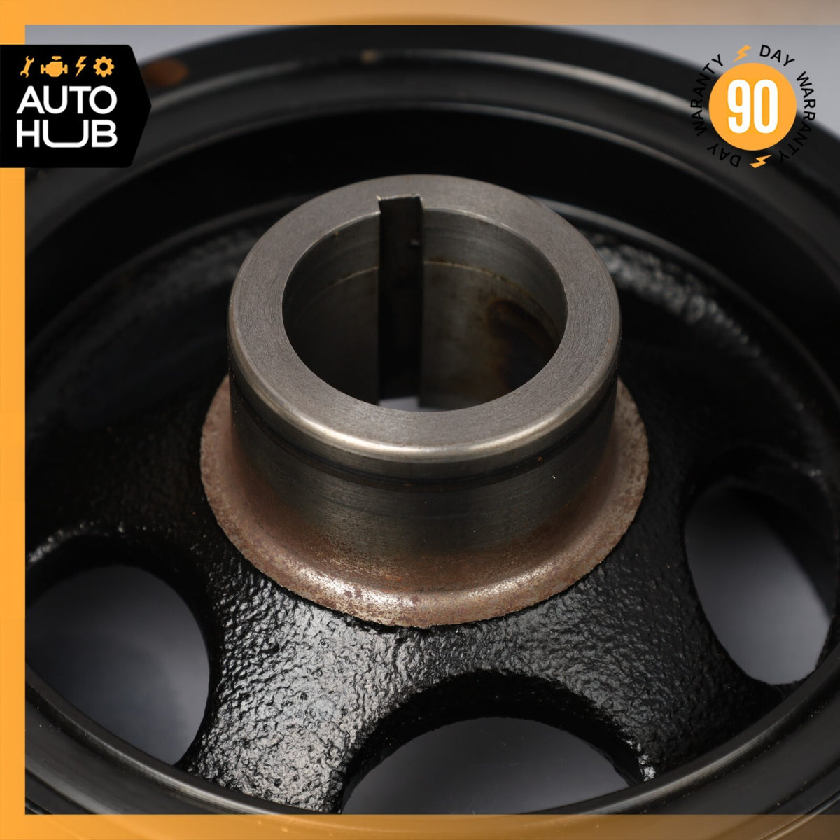 Mercedes W211 E320 BlueTec Diesel Engine Motor Crankshaft Vibration Damper OEM - photo 2