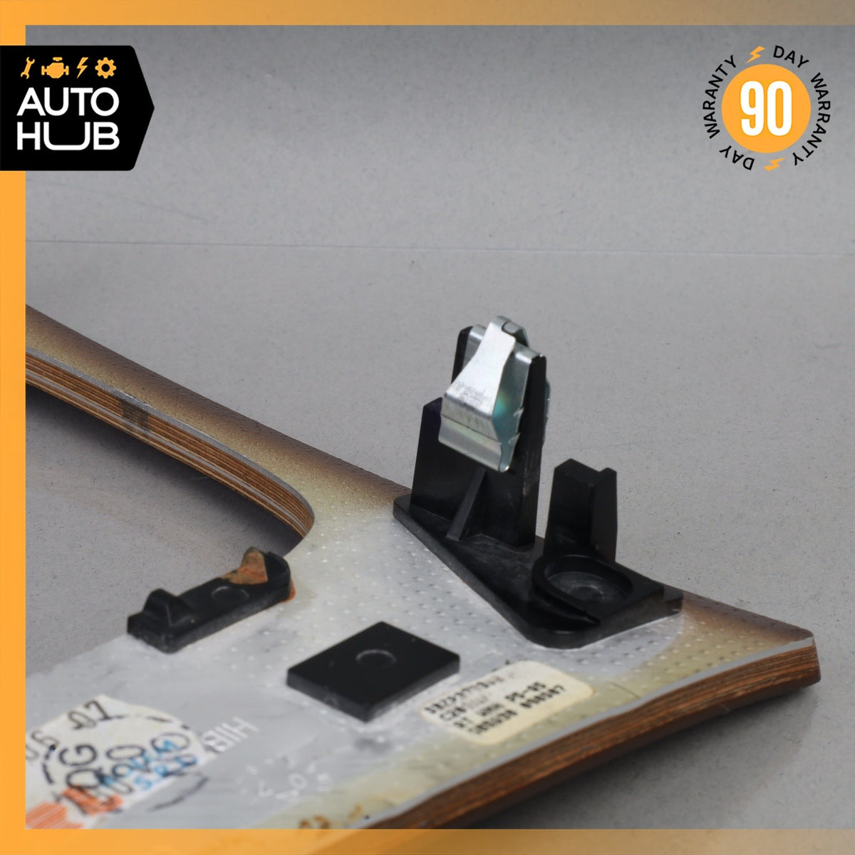 03-09 Mercedes W209 CLK350 CLK550 Center Console Shifter Bezel Trim Wood OEM - photo 12