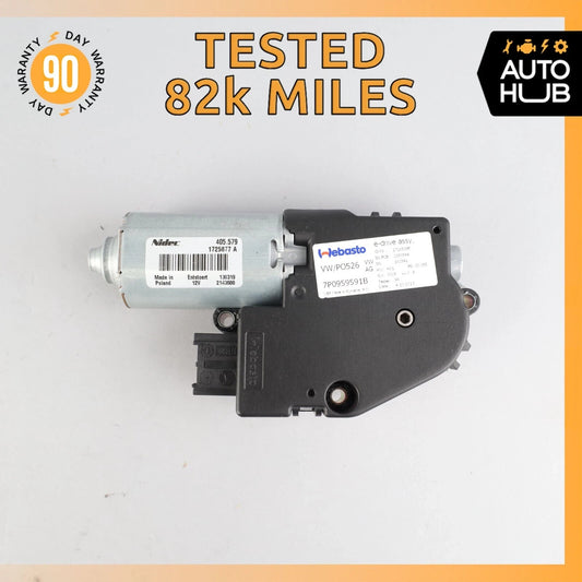 Porsche Cayenne 958 Front Roof Sun Shade Roller Blind Adjustment Motor OEM 82k - photo 1