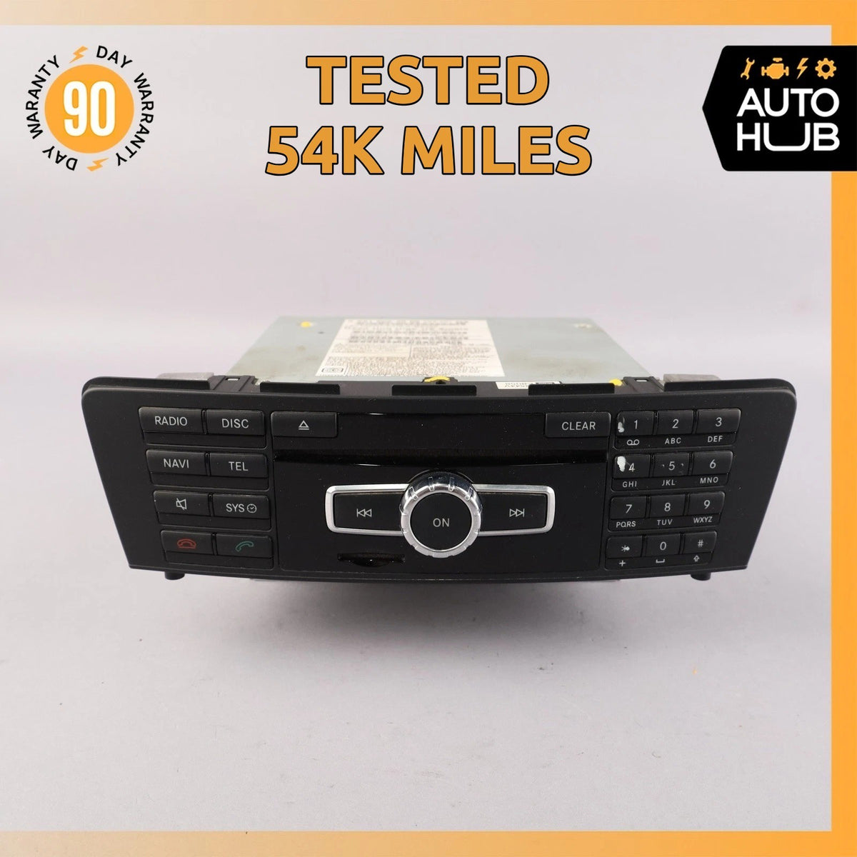 13-16 Mercedes R231 SL400 Navigation Command Head Unit DVD CD Audio OEM 54k - photo 1