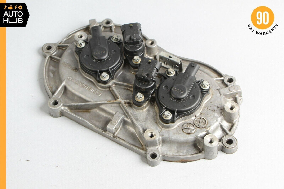 Mercedes W221 S550 E350 Front Left Side Engine Timing Chain Cover Plate OEM - photo 5
